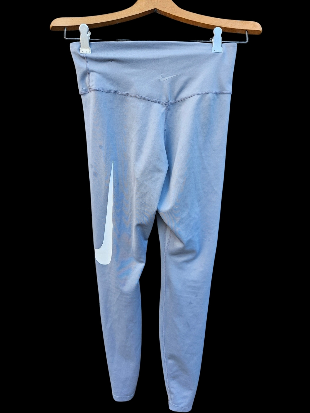 Nike Gray 'Just Do It' Leggings Women Size XS - Picture 3 of 15
